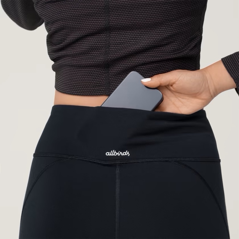 NWT Allbirds Natural Legging Capri Black - Picture 5 of 14
